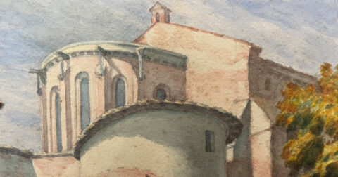 peinture de l'abbatiale